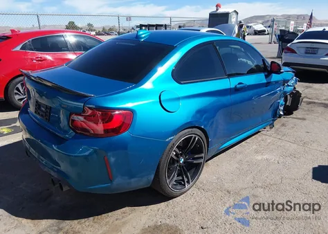 2017 BMW M2 из США, поврежденный, VIN WBS1H9C58HV786498